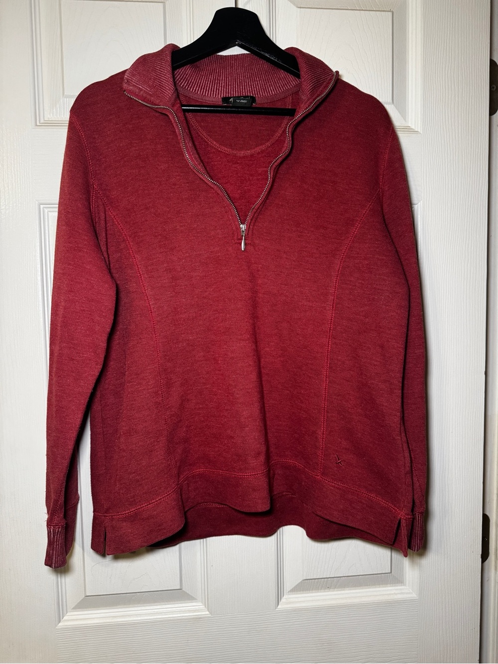 Eddie Bauer Women’s Quarter-Zip Pullover Sweatshirt Size L